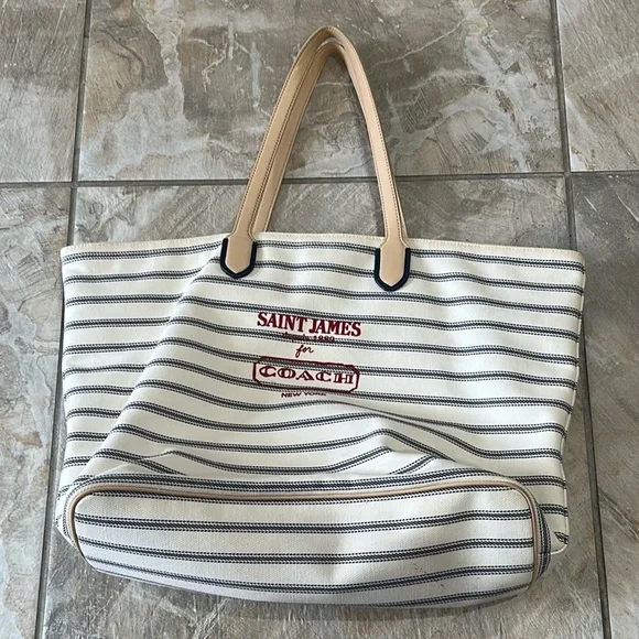 VGUC Coach Legacy Weekend Saint James YarnDyed Medium Tote made in 2013 - Picture 4 of 12